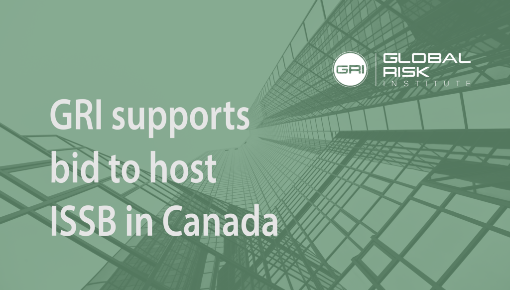 GRI supports bid to host ISSB in Canada